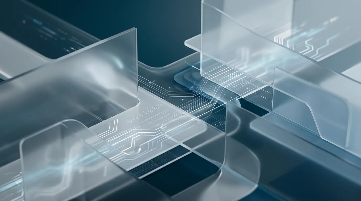 Capa editorial abstrata sobre privacidade e Direito Digital