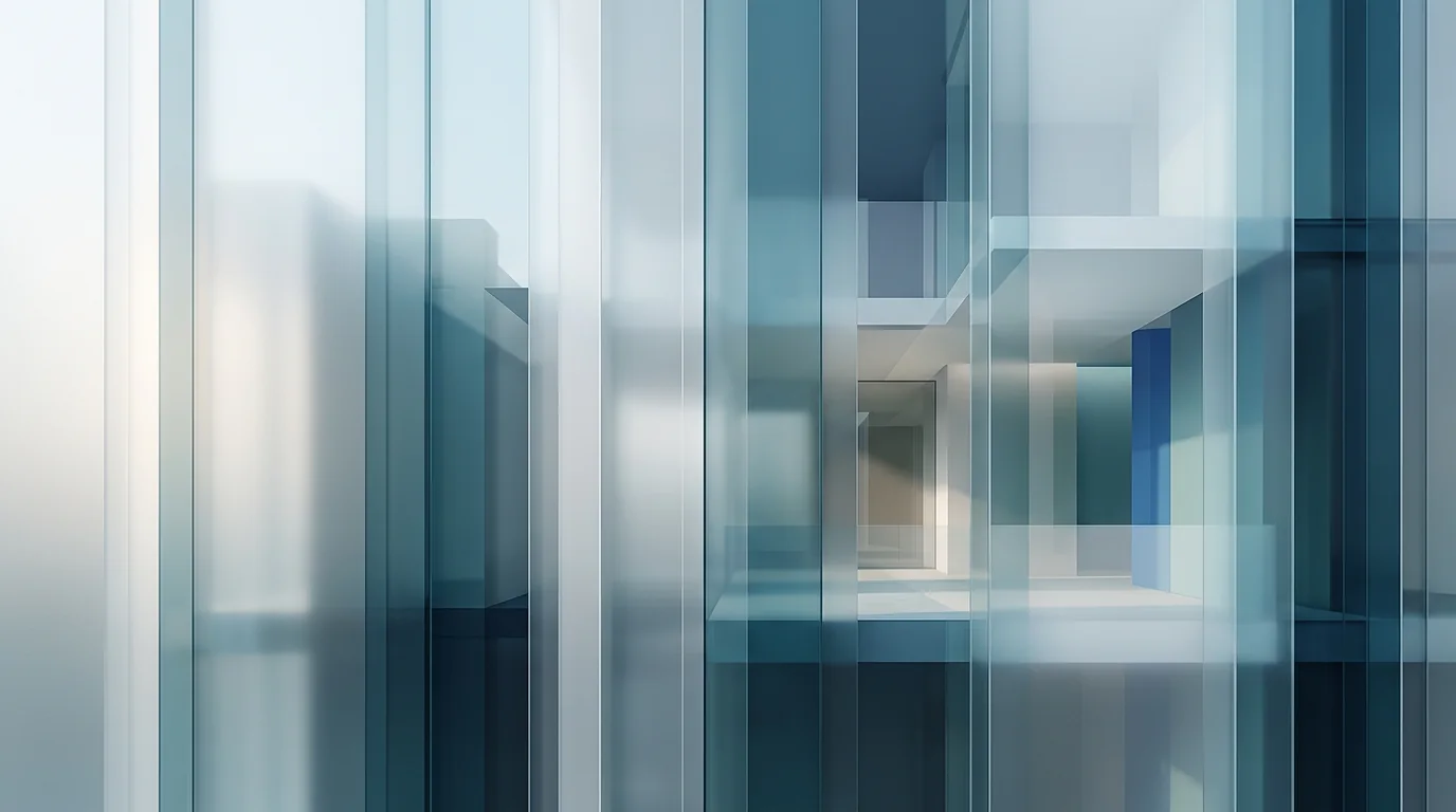 Composição arquitetônica abstrata para Assessoria Condominial